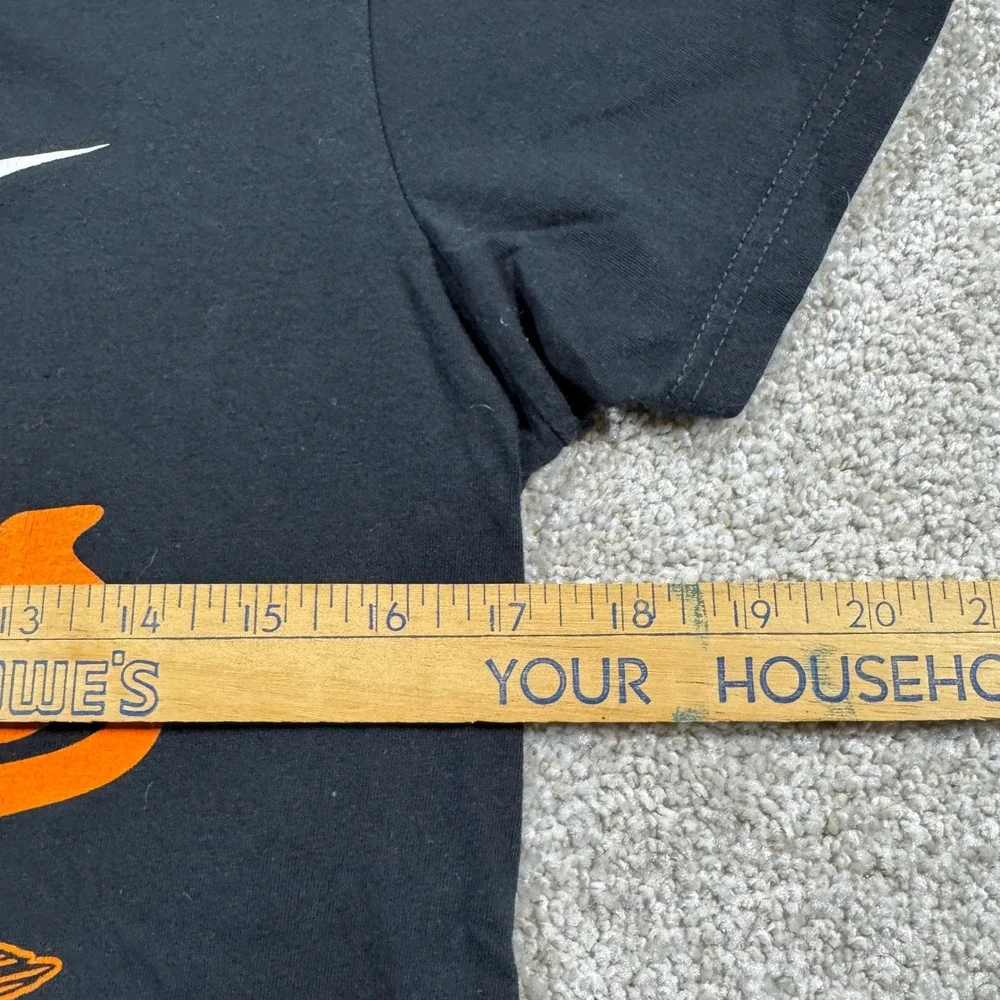 Nike Baltimore Orioles The Birds Graphic T-Shirt Black Womens Medium MLB 0667 - Picture 6 of 8